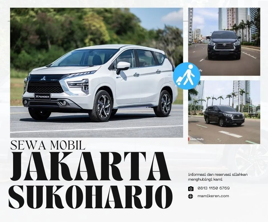 Sewa Mobil Jakarta Sukoharjo